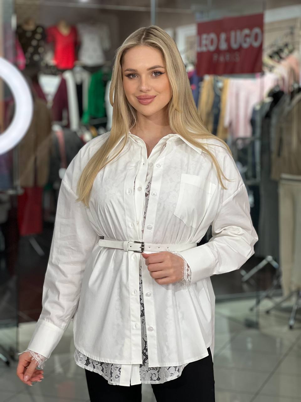 Camisa clásica básica