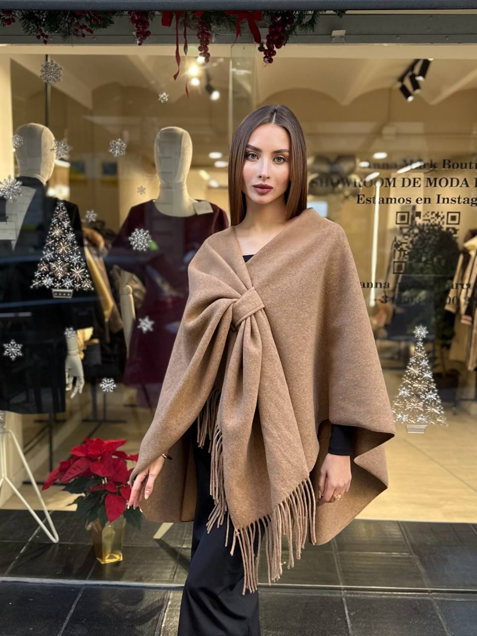 Cárdigan con decoración de lazo