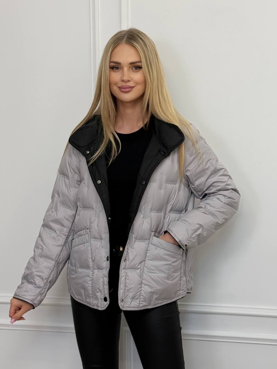 Chaqueta reversible «Double Style».