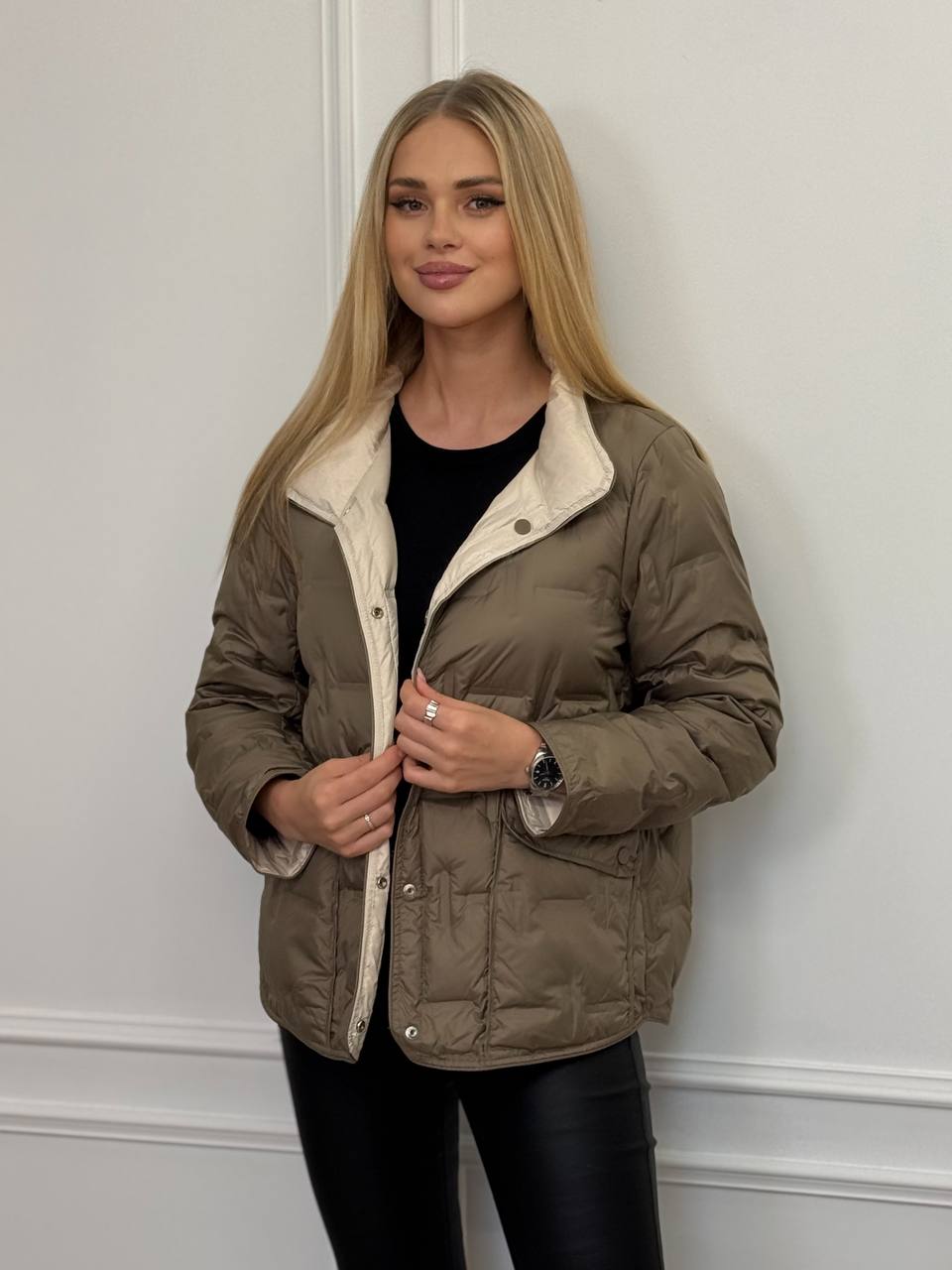 Chaqueta reversible «Double Style».