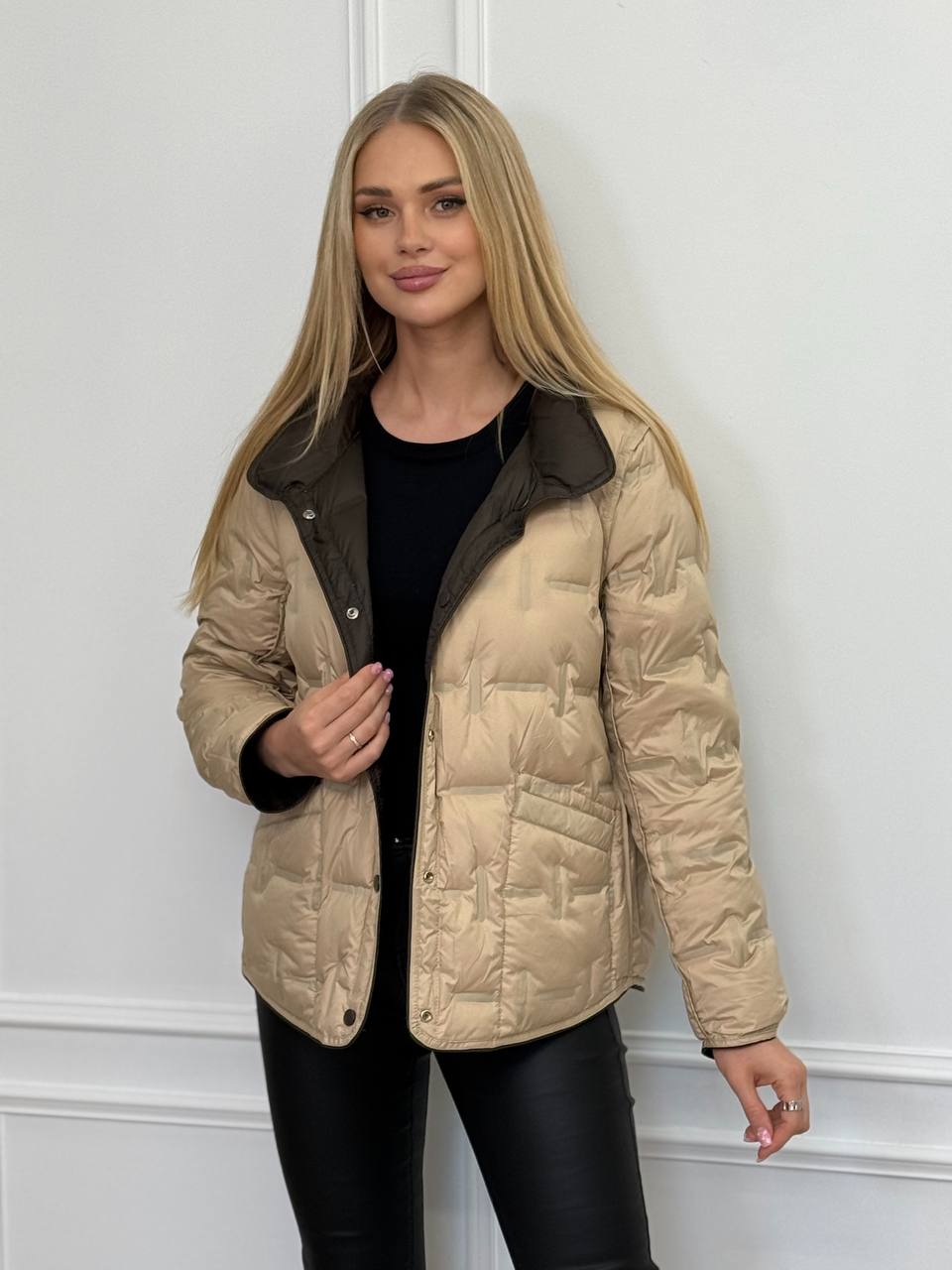 Chaqueta reversible «Double Style».