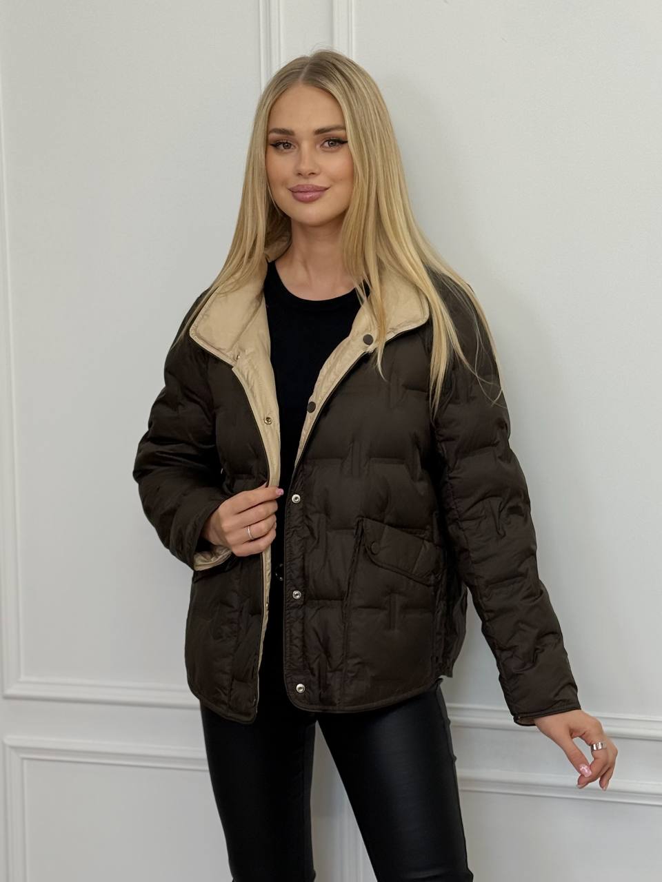 Chaqueta reversible «Double Style».