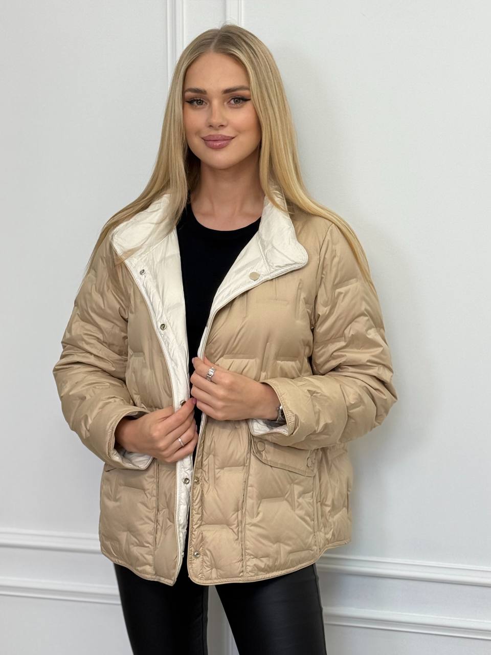 Chaqueta reversible «Double Style».