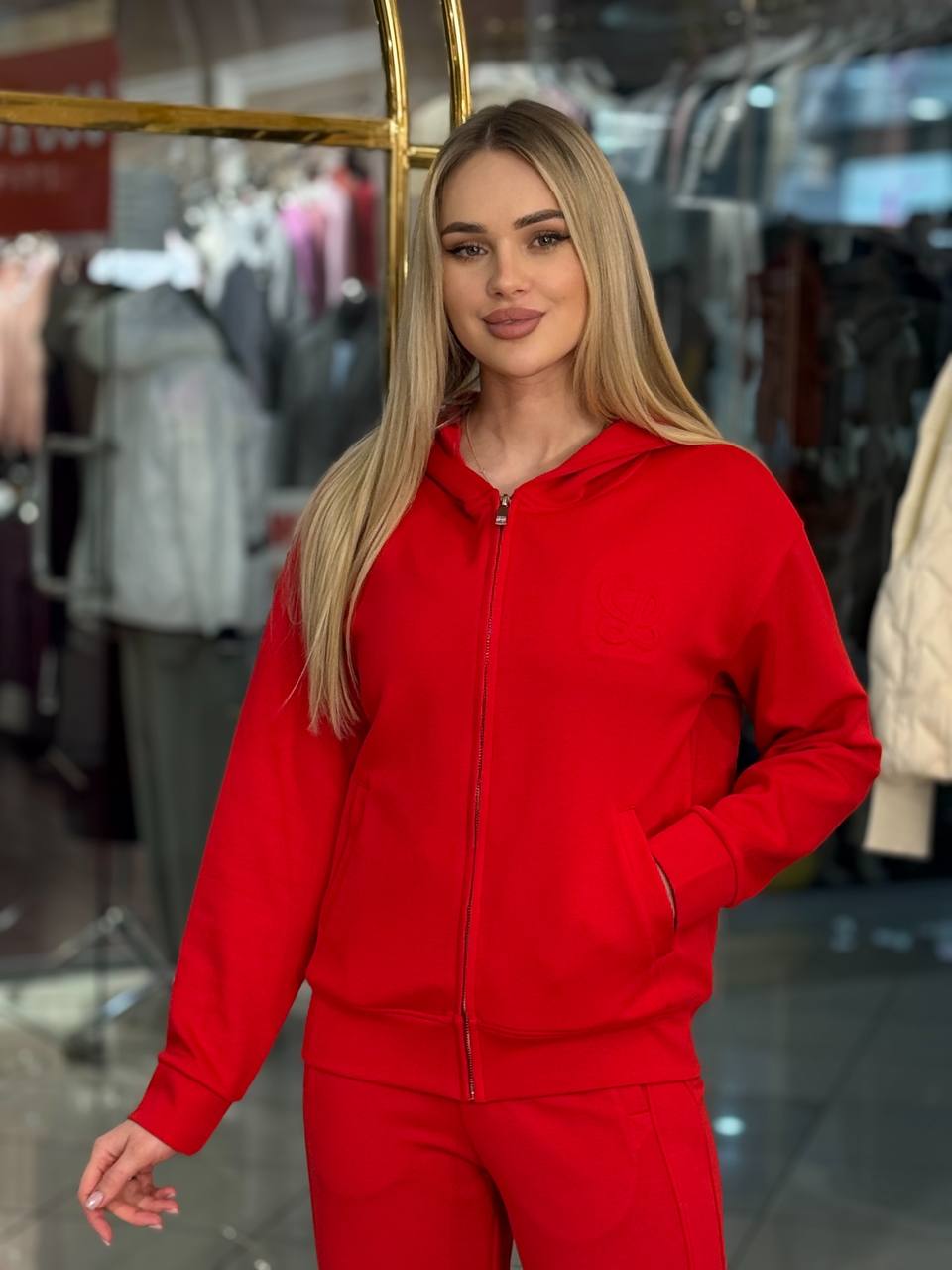 Conjunto de dos piezas con cierre