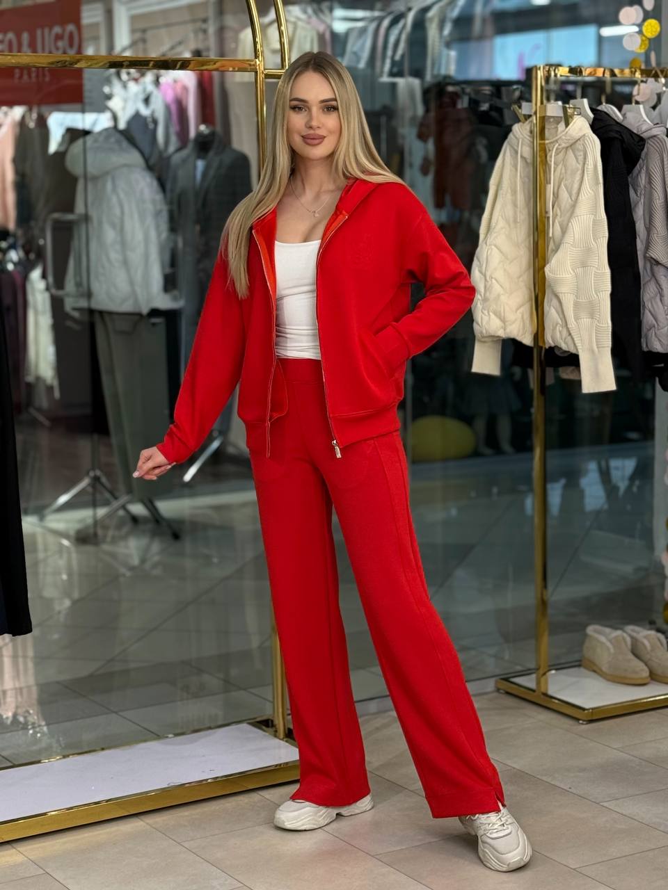 Conjunto de dos piezas con cierre