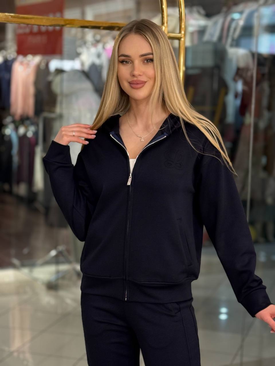 Conjunto de dos piezas con cierre