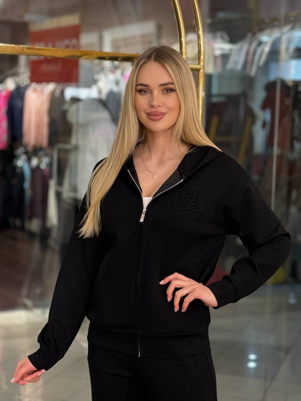 Conjunto de dos piezas con cierre