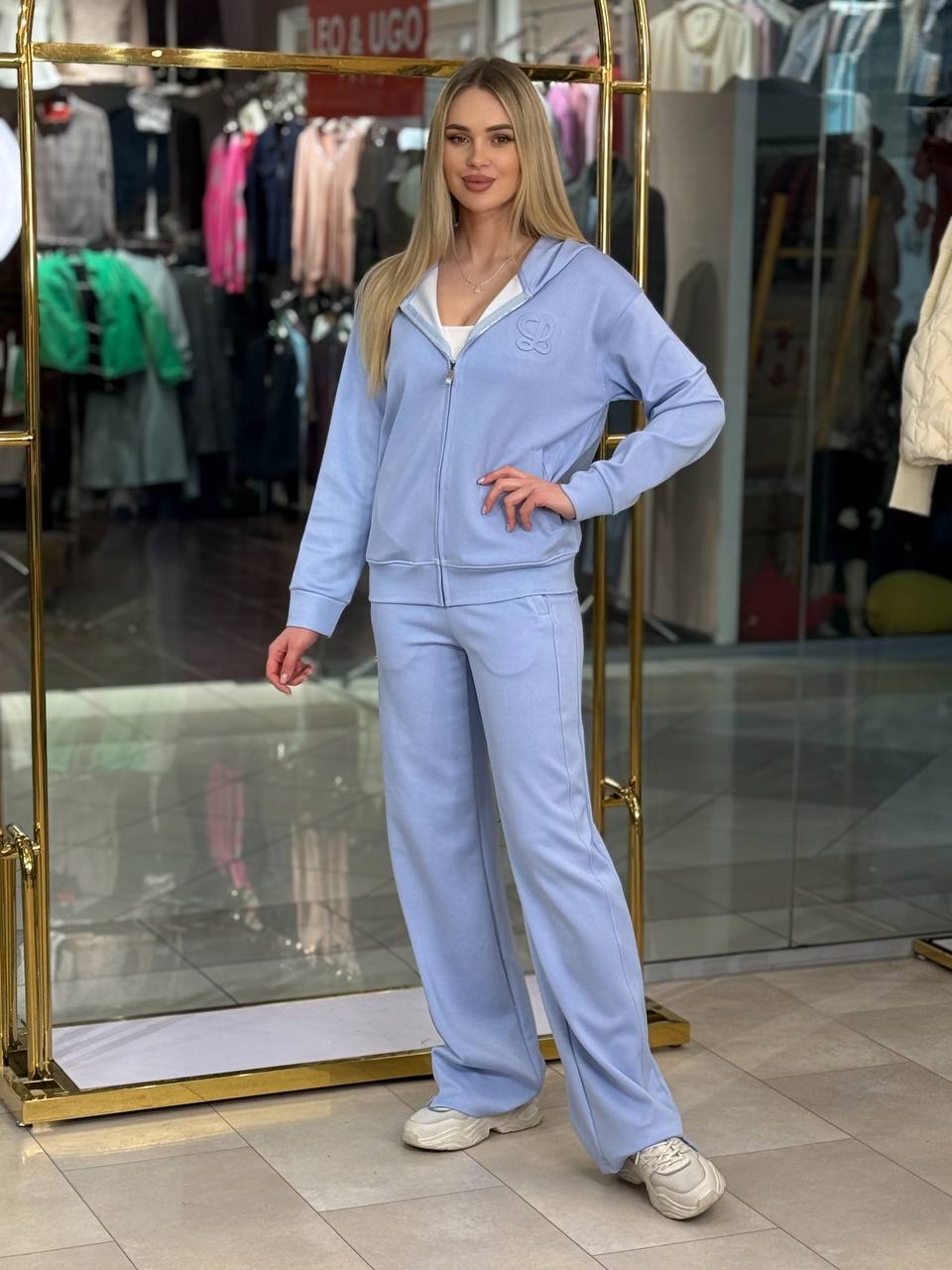 Conjunto de dos piezas con cierre