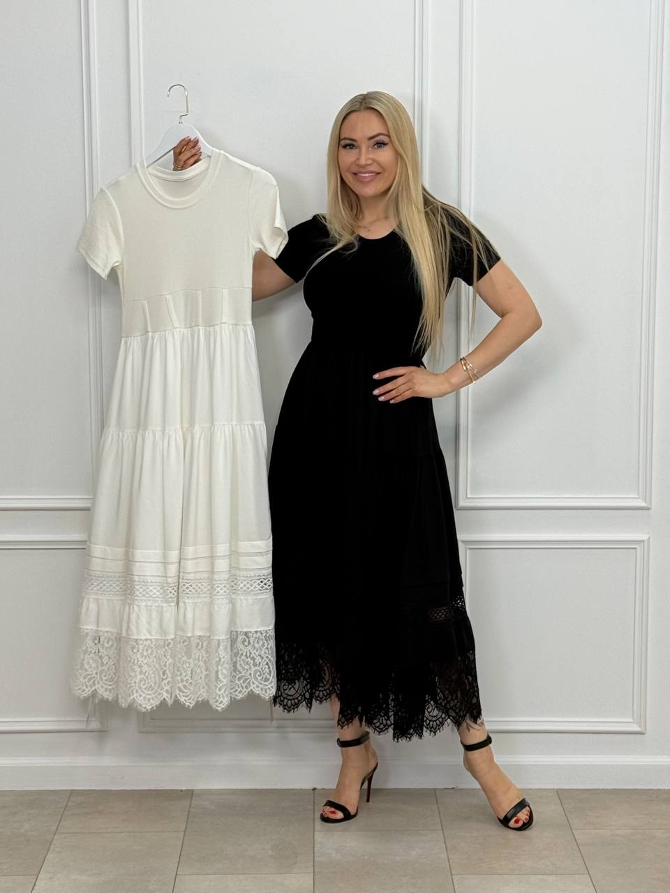 Vestido Cintura Rayas.