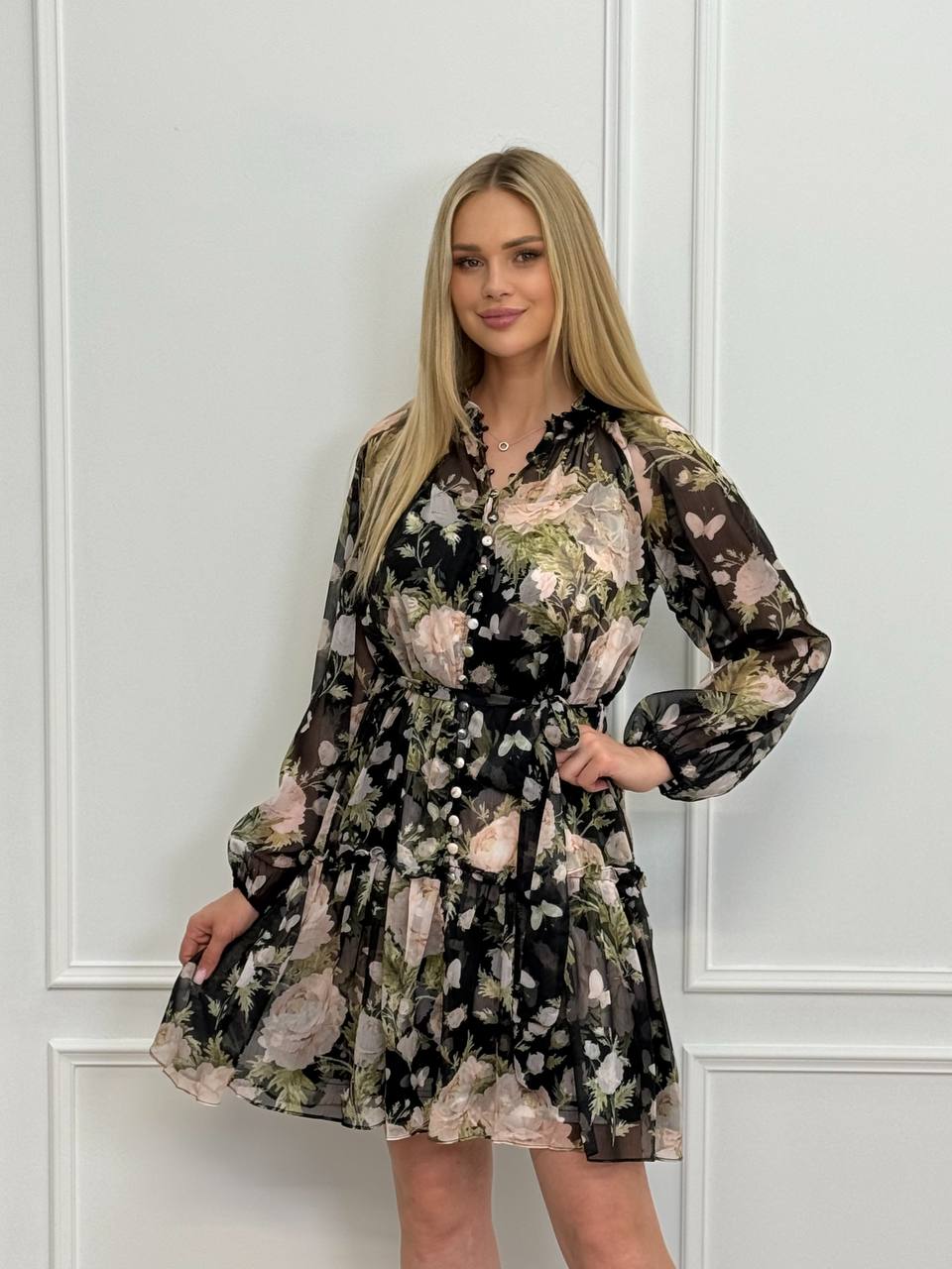 Vestido Colorto Dúo Floral.