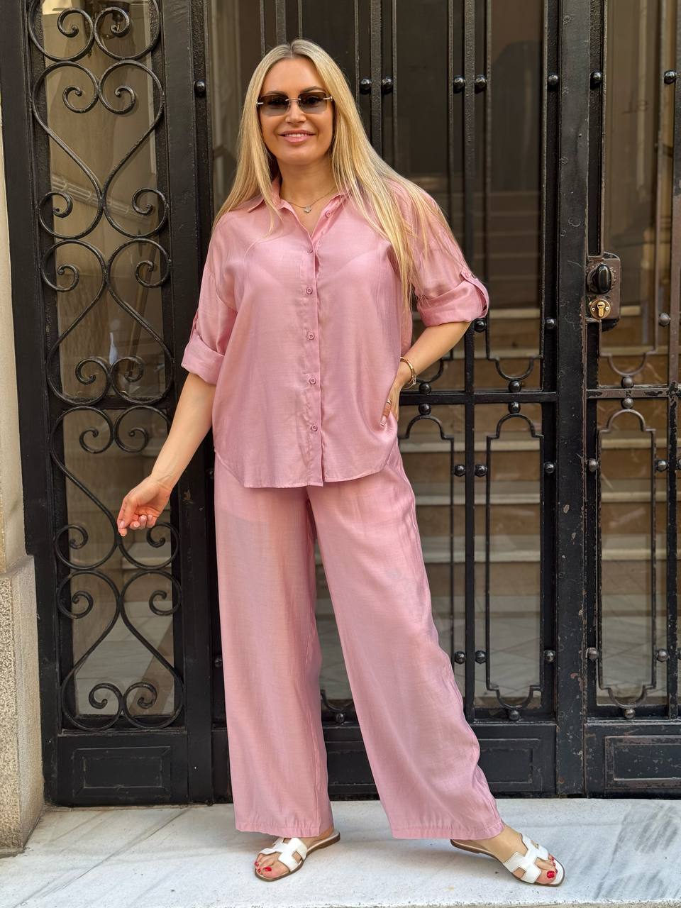 Conjunto espalda con lazo.