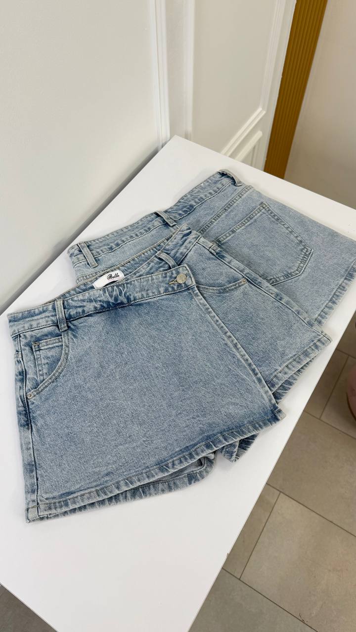 Falda pantalón corta.