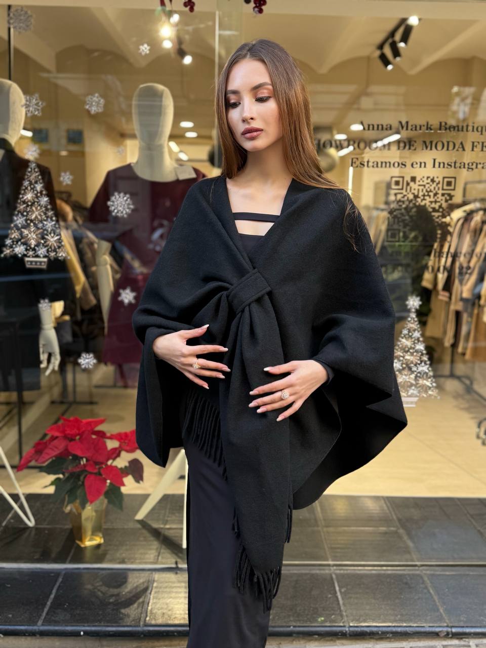 Cárdigan con decoración de lazo