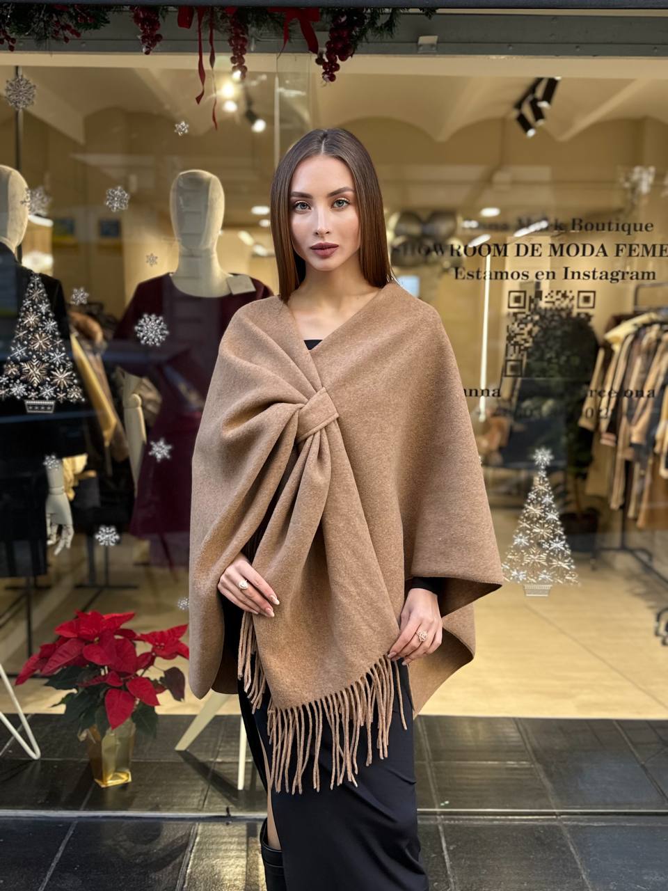 Cárdigan con decoración de lazo