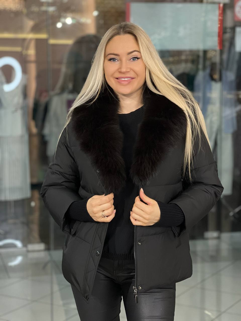 Chaqueta con mangas anchas