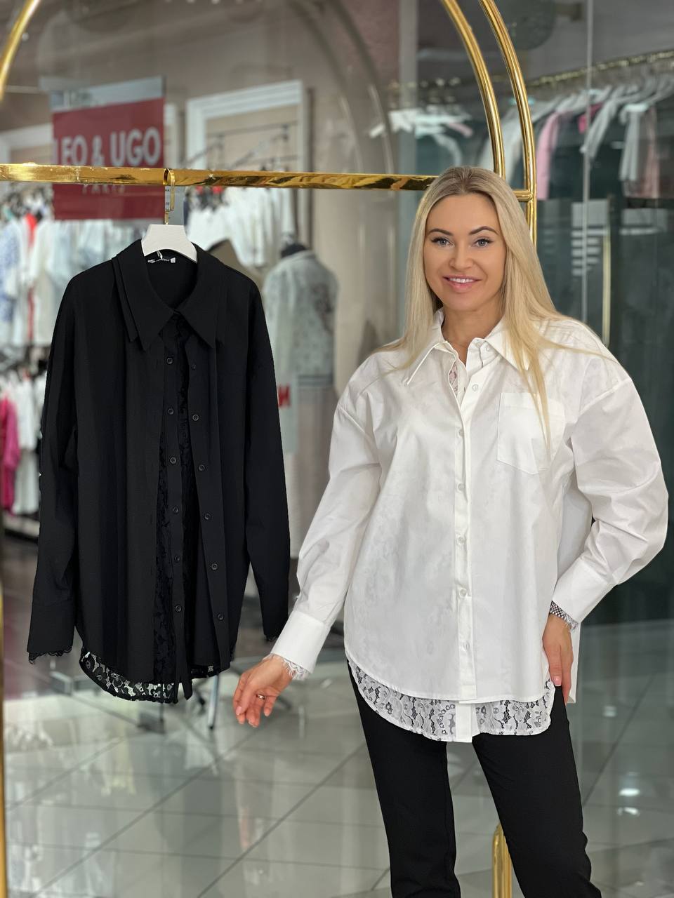 Camisa clásica básica