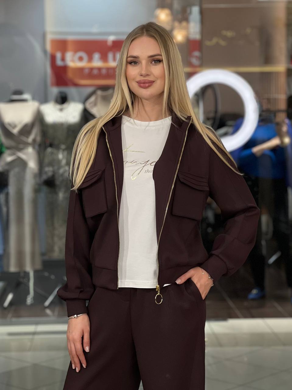 Three suits together